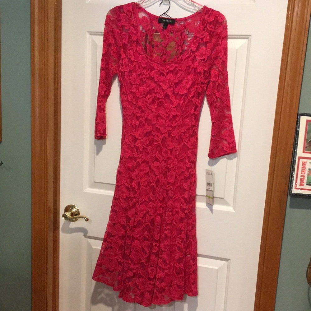 Lace dress with tags
